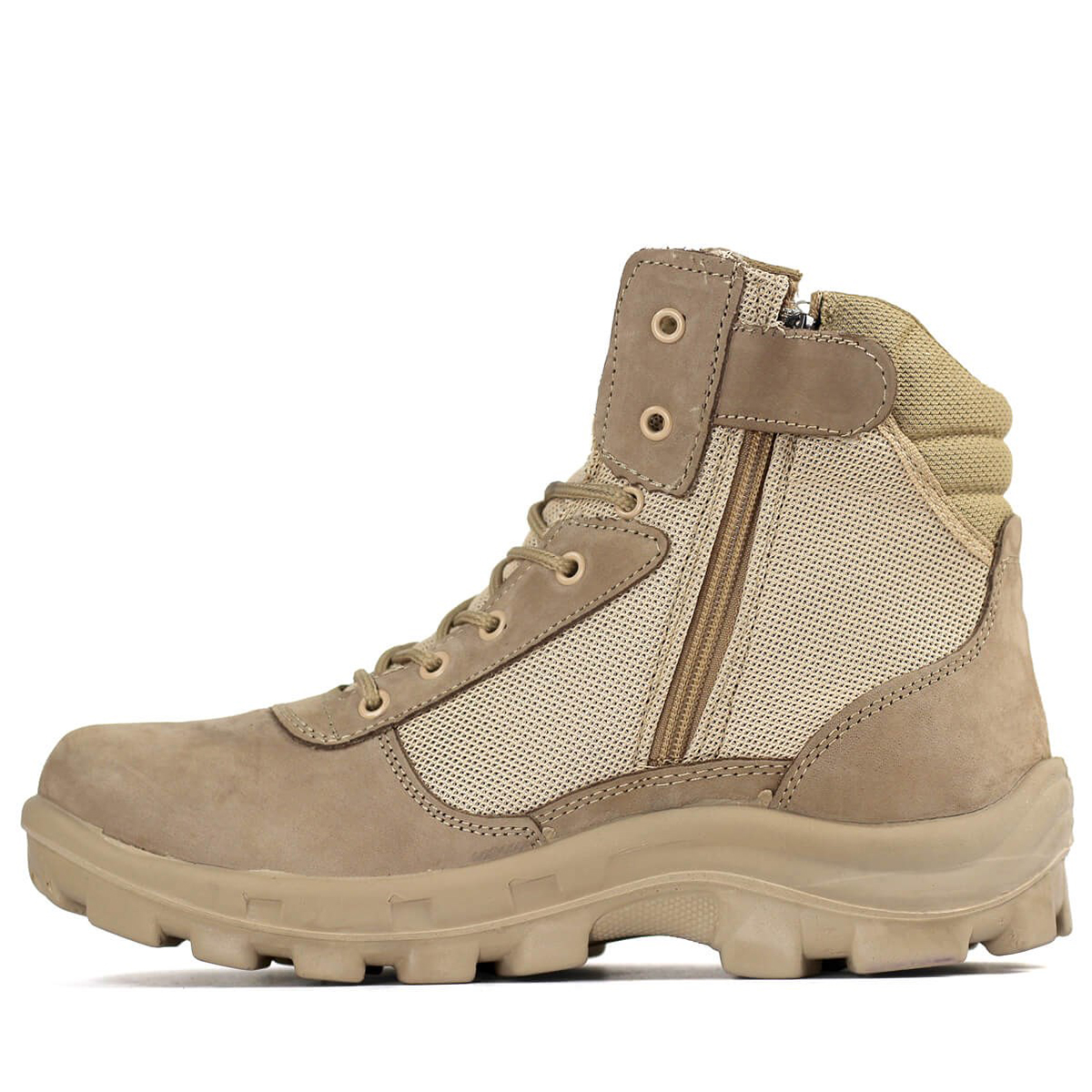 PABUCCHI COMBAT 2024 SAND HALF MILITARY BOOT