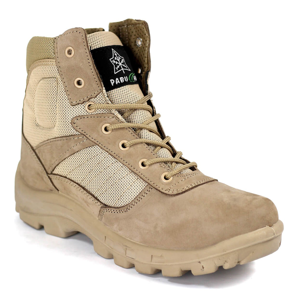 PABUCCHI COMBAT 2024 SAND HALF MILITARY BOOT