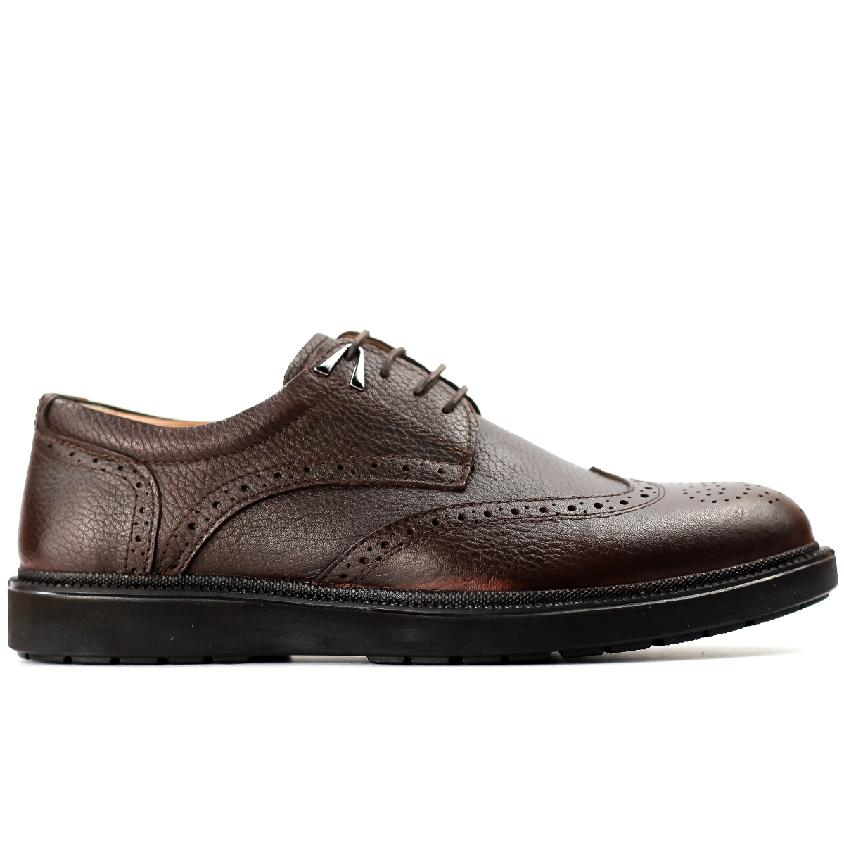 YEPA BORA BROWN BROGUE STAFF SHOE