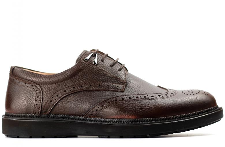 YEPA BORA BROWN BROGUE STAFF SHOE