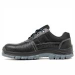 YEPA SIENA BLACK LEATHER WORK SHOE