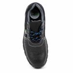 YEPA SIENA BLACK LEATHER WORK SHOE