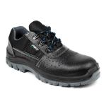 YEPA SIENA BLACK LEATHER WORK SHOE