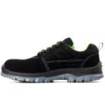 YEPA SIENA BLACK SUEDE LEATHER WORK SHOE